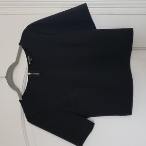 Express suit style crop blouse, size M